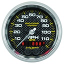 AutoMeter 3-3/8" GPS SPEEDOMETER, 0-120 MPH, MARINE CARBON FIBER