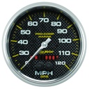 AutoMeter 5" GPS SPEEDOMETER, 0-120 MPH, MARINE CARBON FIBER