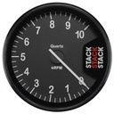 AutoMeter TACHOMETER, CLUBMAN, 80MM, BLACK, 0-10K RPM