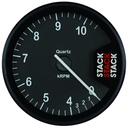 AutoMeter TACHOMETER, CLUBMAN, 80MM, BLACK, 0-4-10.5K RPM