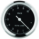 AutoMeter TACHOMETER, CLASSIC, 80MM, BLACK, 0-10K RPM