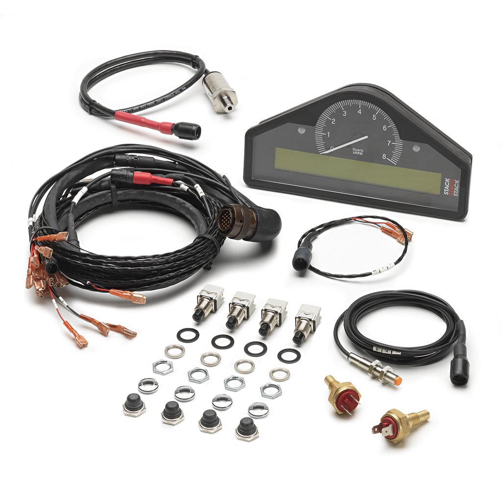 AutoMeter STREET DASH, BLK, 0-8K RPM (PSI, DEG. F, MPH)