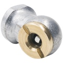 AutoMeter AIR CHUCK, 90° BALL FOOT, 1/4" NPT, STACK