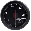 AutoMeter 2-1/16" E.G.T, 0-2000 °F, AIR-CORE, AIRDRIVE, BLACK