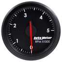 AutoMeter 2-1/16" TACH, 0-5,000 RPM, AIR-CORE, AIRDRIVE, BLACK