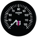 AutoMeter WATER TEMP, PRO-CONTROL, 52MM, BLK, 40-120 °C, 1/8" NPTF MALE