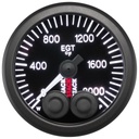 AutoMeter EXHAUST GAS TEMP, PRO-CONTROL, 52MM, BLK, 0-2000 °F
