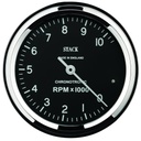 AutoMeter TACHOMETER, CHRONOTRONIC, 80MM, BLK, 0-10K RPM