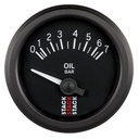 AutoMeter OIL PRESS, ELECTRIC, 52MM, BLACK, 0-7 BAR, AIR-CORE, M10 (M)