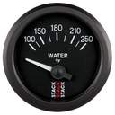 AutoMeter WATER TEMP, ELECTRIC, 52MM, BLK, 100-250 °F, AIR-CORE, 1/8" NPTF