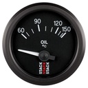 AutoMeter OIL TEMP, ELECTRIC, 52MM, BLK, 60-150 °C, AIR-CORE, M10 MALE