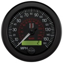 AutoMeter 88MM SPEEDOMETER, 0-160 MPH / 260 KM/H, STACK BLK