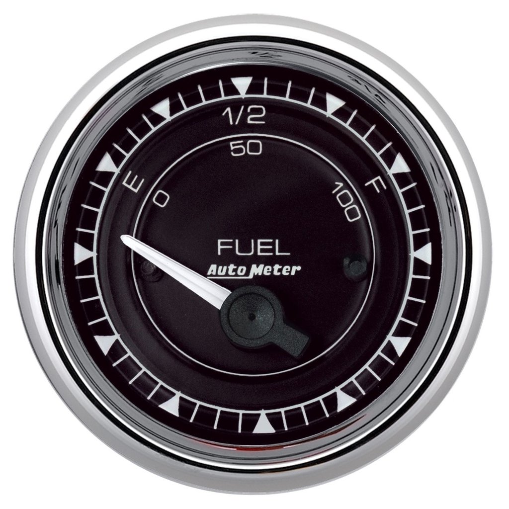 AutoMeter 2-1/16" FUEL LEVEL, 240-33 Ω, SSE, CHRONO CHROME
