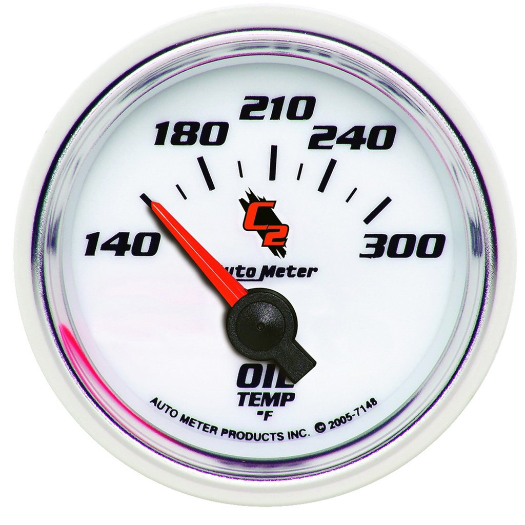 AutoMeter 2-1/16" OIL TEMPERATURE, 140-300 °F, AIR-CORE, C2