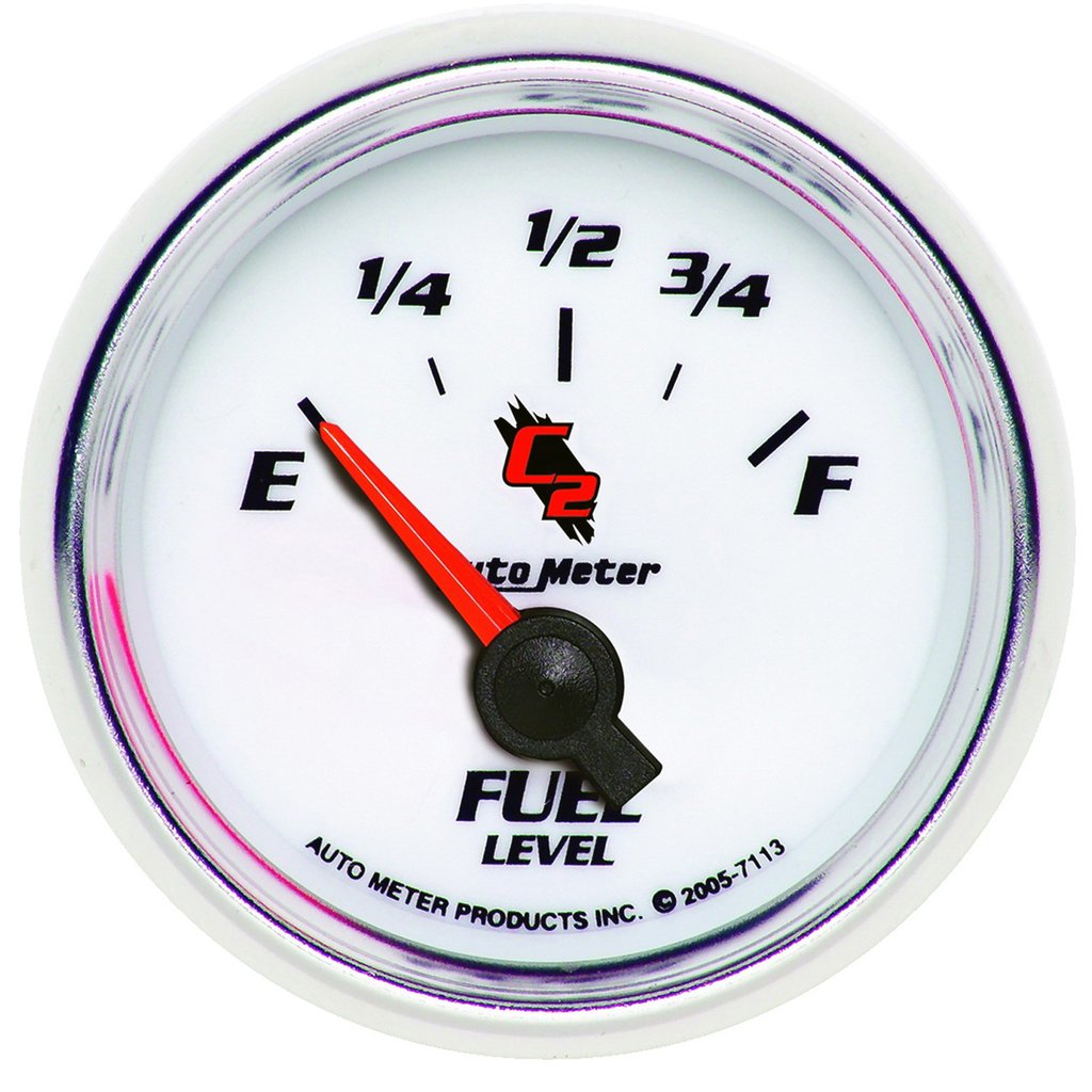AutoMeter 2-1/16" FUEL LEVEL, 0-90 Ω, AIR-CORE, GM, SSE, C2
