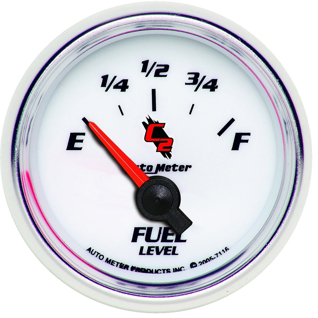 AutoMeter 2-1/16" FUEL LEVEL, 240-33 Ω, AIR-CORE, SSE, C2
