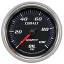 AutoMeter 2-5/8" OIL PRESSURE, 0-100 PSI, MECHANICAL, COBALT