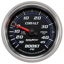 AutoMeter 2-5/8" BOOST/VACUUM, 30 IN HG/45 PSI, MECHANICAL, COBALT