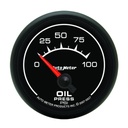 AutoMeter 2-1/16" OIL PRESSURE, 0-100 PSI, AIR-CORE, ES