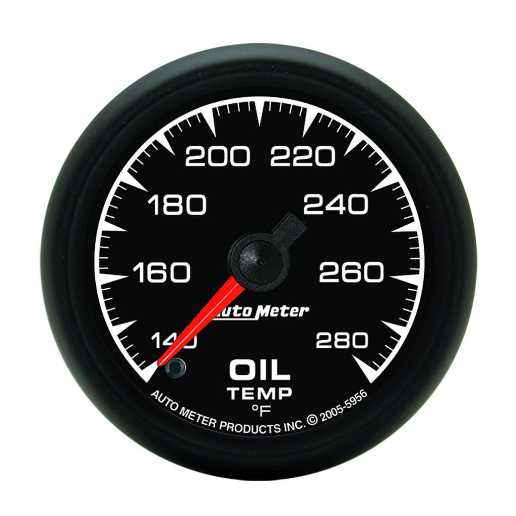 AutoMeter 2-1/16" OIL TEMPERATURE, 140-280 °F, STEPPER MOTOR, ES