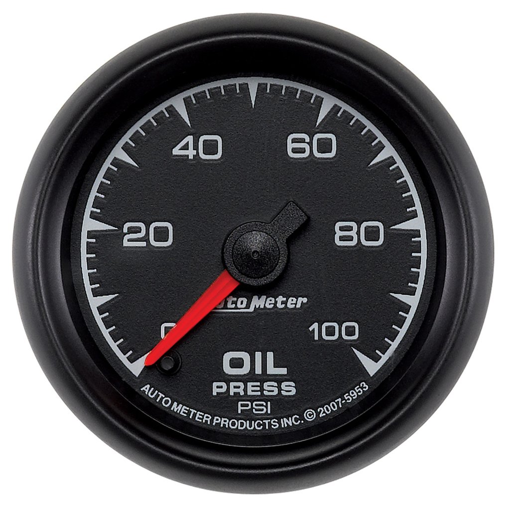 AutoMeter 2-1/16" OIL PRESSURE, 0-100 PSI, STEPPER MOTOR, ES