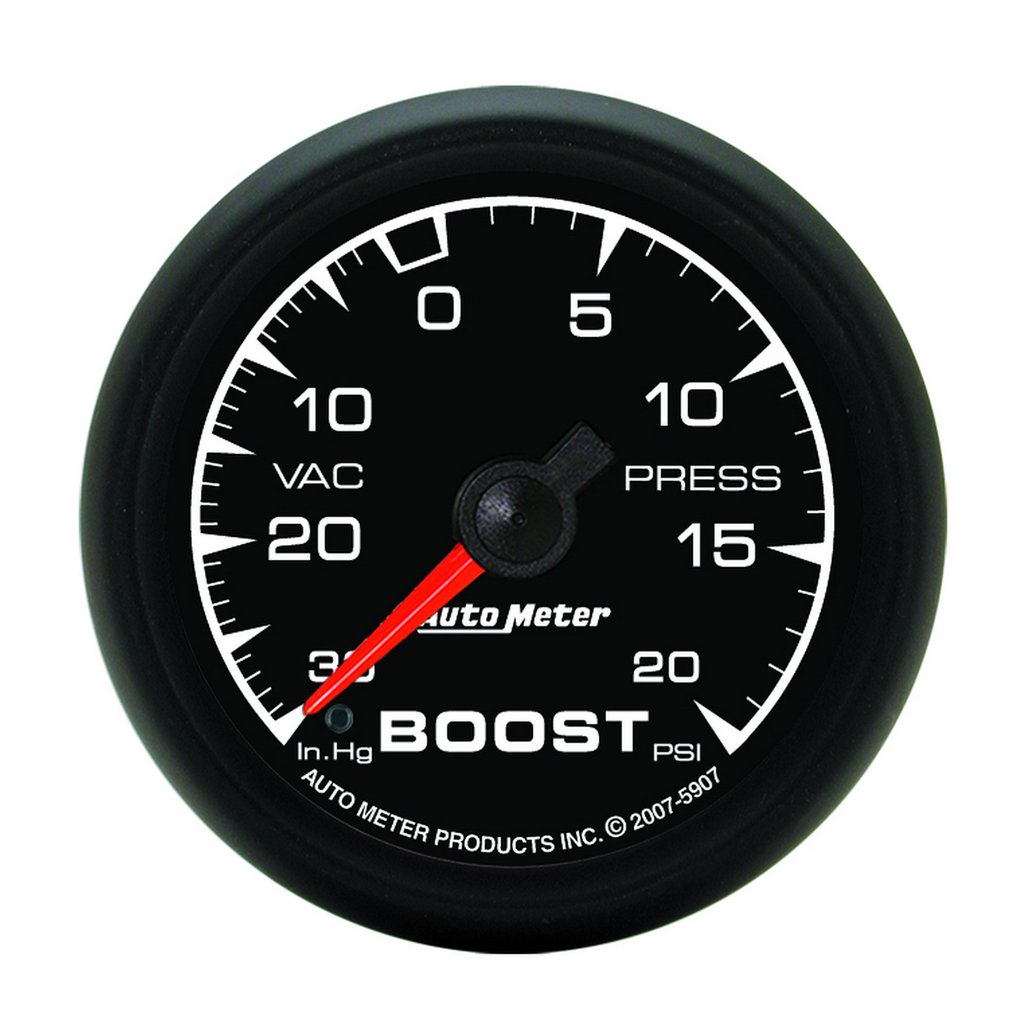 AutoMeter 2-1/16" BOOST/VACUUM, 30 IN HG/20 PSI, MECHANICAL, ES