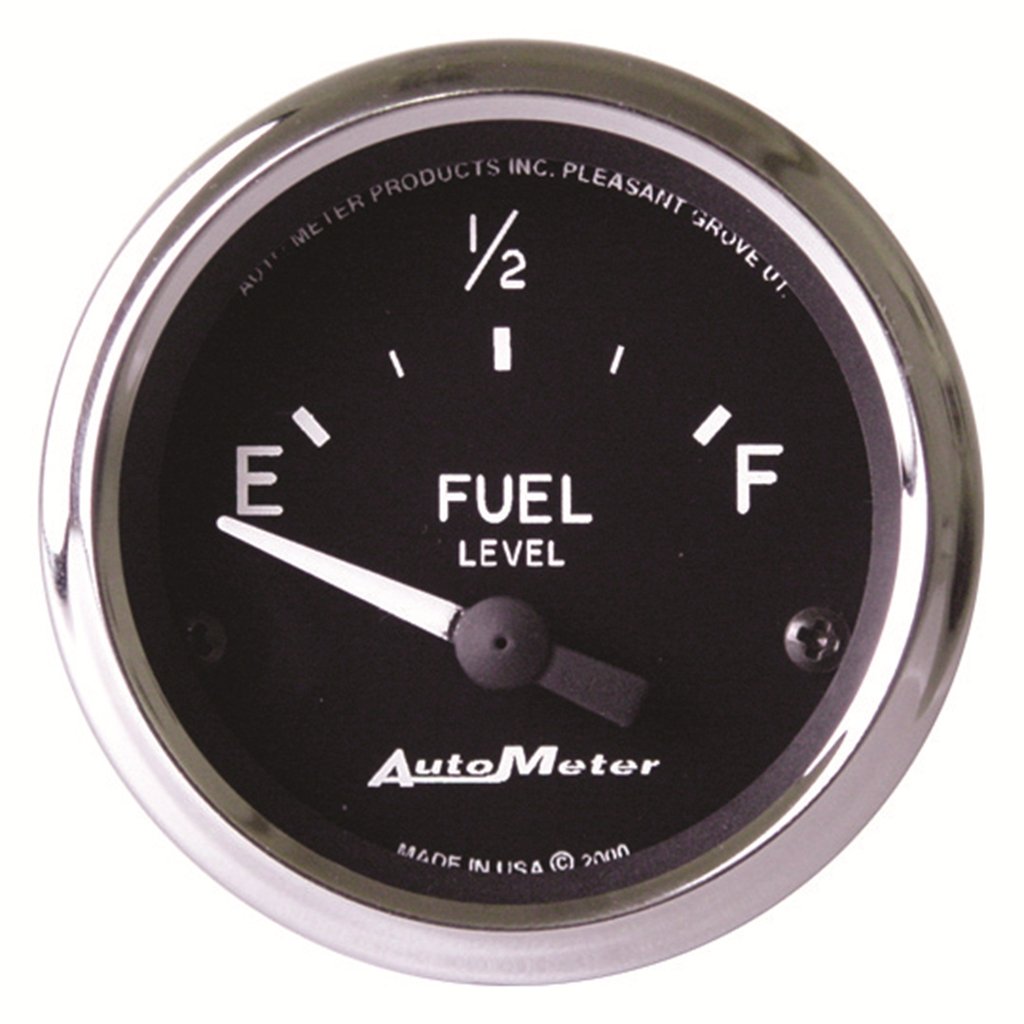 AutoMeter 2-1/16" FUEL LEVEL, 240 Ω, AIR-CORE, COBRA