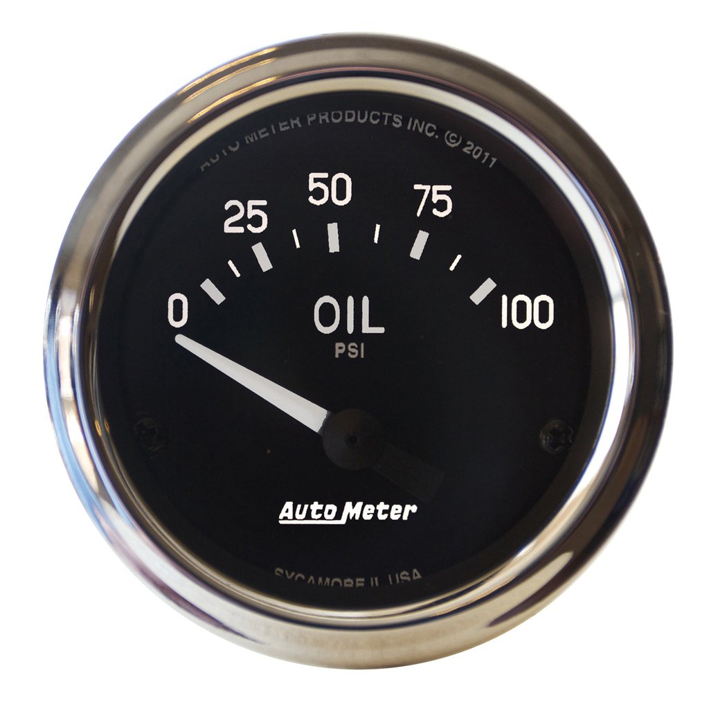 AutoMeter 2-1/16" OIL PRESSURE, 0-100 PSI, AIR-CORE, AIR-CORE, COBRA