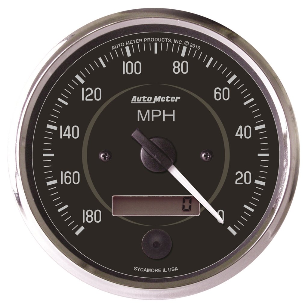 AutoMeter 4" SPEEDOMETER, 0-180 MPH, ELECTRIC, COBRA