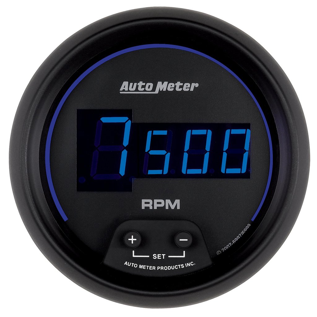 AutoMeter 3-3/8" IN-DASH tachometer, 0-10,000 RPM, COBALT DIGITAL