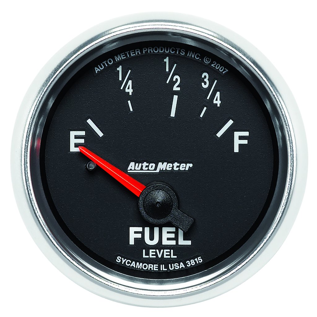AutoMeter 2-1/16" FUEL LEVEL, 73-10 Ω, AIR-CORE, GS
