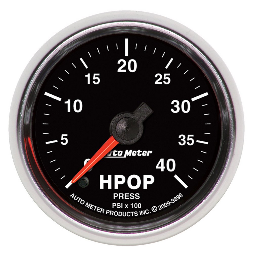 AutoMeter 2-1/16" HPOP PRESSURE, 0-4K PSI, STEPPER MOTOR, GS