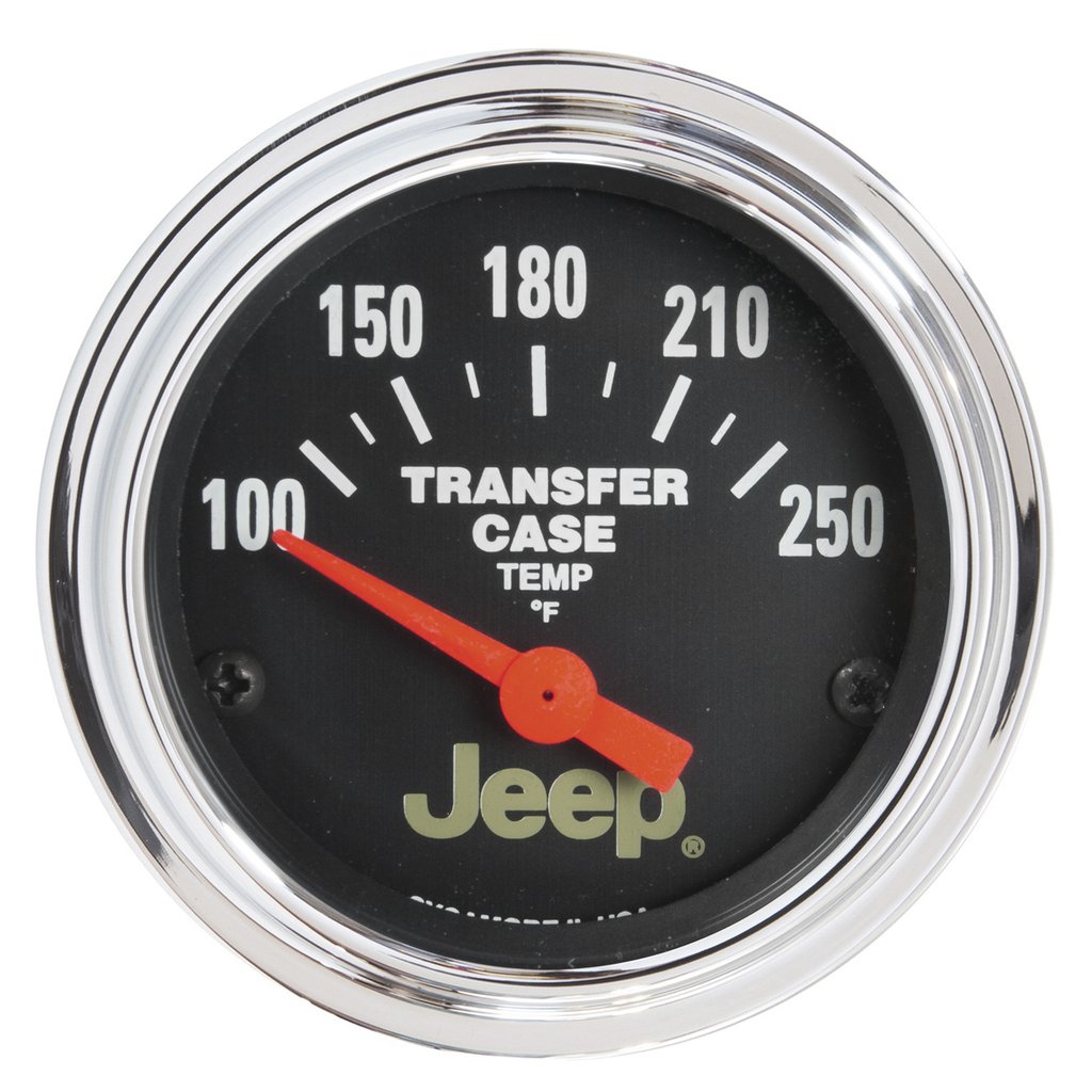 AutoMeter 2-1/16" TRANSFER CASE TEMPERATURE, 100-250 °F, AIR-CORE, JEEP