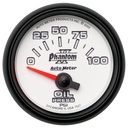 AutoMeter 2-1/16" OIL PRESSURE, 0-100 PSI, AIR-CORE, PHANTOM II