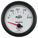 AutoMeter 2-5/8" OIL PRESSURE, 0-100 PSI, AIR-CORE, PHANTOM II