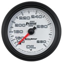 AutoMeter 2-5/8" OIL TEMPERATURE, 140-280 °F, 6 FT., MECHANICAL, PHANTOM II