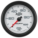 AutoMeter 2-5/8" OIL PRESSURE, 0-100 PSI, MECHANICAL, PHANTOM II