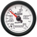 AutoMeter 2-1/16" BOOST/VACUUM, 30 IN HG/30 PSI, MECHANICAL, PHANTOM II