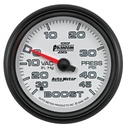 AutoMeter 2-5/8" BOOST/VACUUM, 30 IN HG/45 PSI, MECHANICAL, PHANTOM II