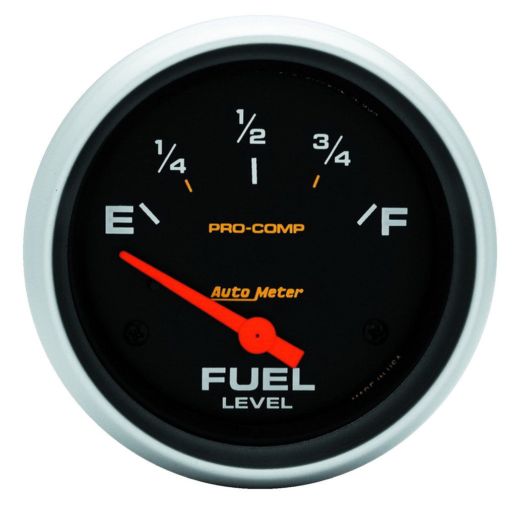 AutoMeter 2-5/8" FUEL LEVEL, 240-33 Ω, AIR-CORE, SSE, PRO-COMP