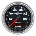 AutoMeter 3-3/8" GPS SPEEDOMETER, 0-140 MPH, SPORT-COMP II