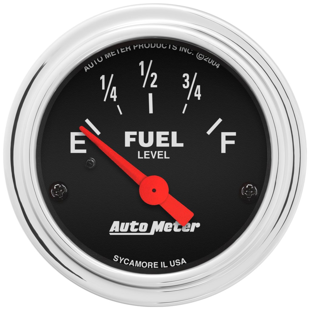AutoMeter 2-1/16" FUEL LEVEL, 240-33 Ω, AIR-CORE, AMP, SSE