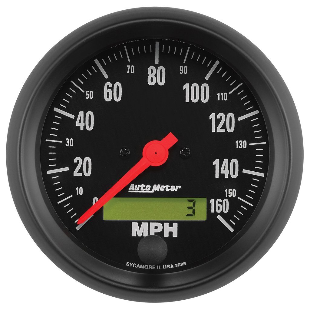 AutoMeter 3-3/8" SPEEDOMETER, 0-160 MPH, ELECTRIC, Z-SERIES