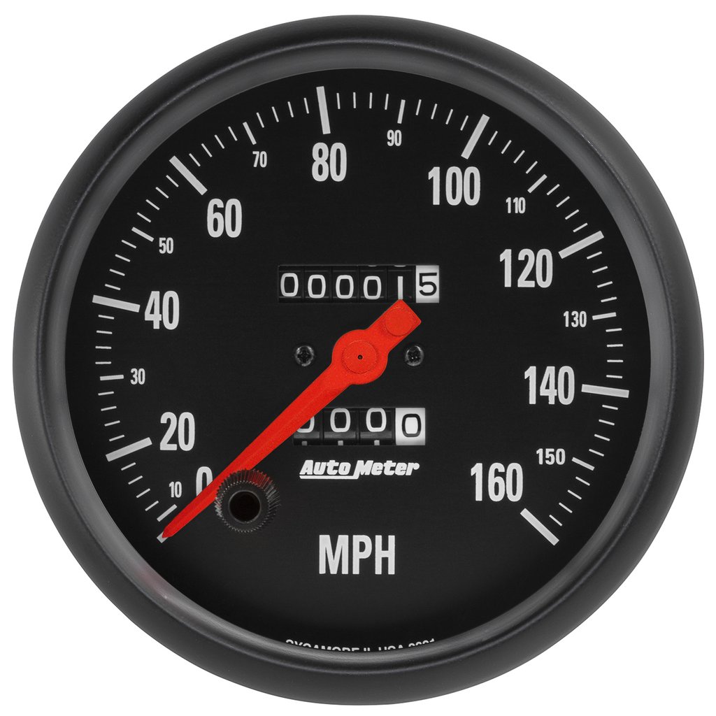 AutoMeter 5" SPEEDOMETER, 0-160 MPH, MECHANICAL, Z-SERIES