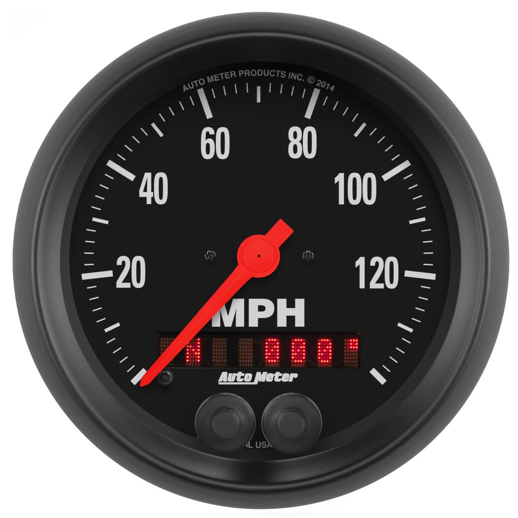 AutoMeter 3-3/8" GPS SPEEDOMETER, 0-140 MPH, Z-SERIES