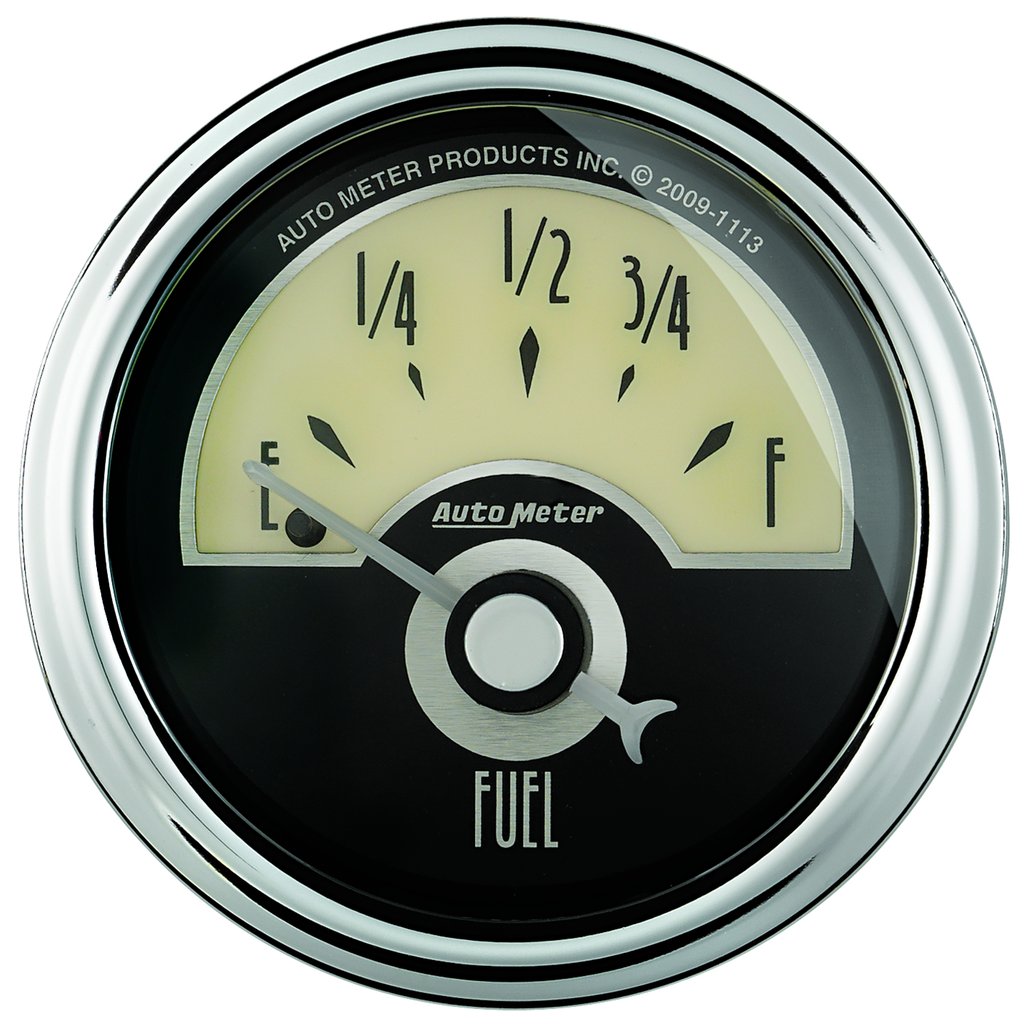 AutoMeter 2-1/16" FUEL LEVEL, 0-90 Ω, AIR-CORE, SSE, CRUISER AD