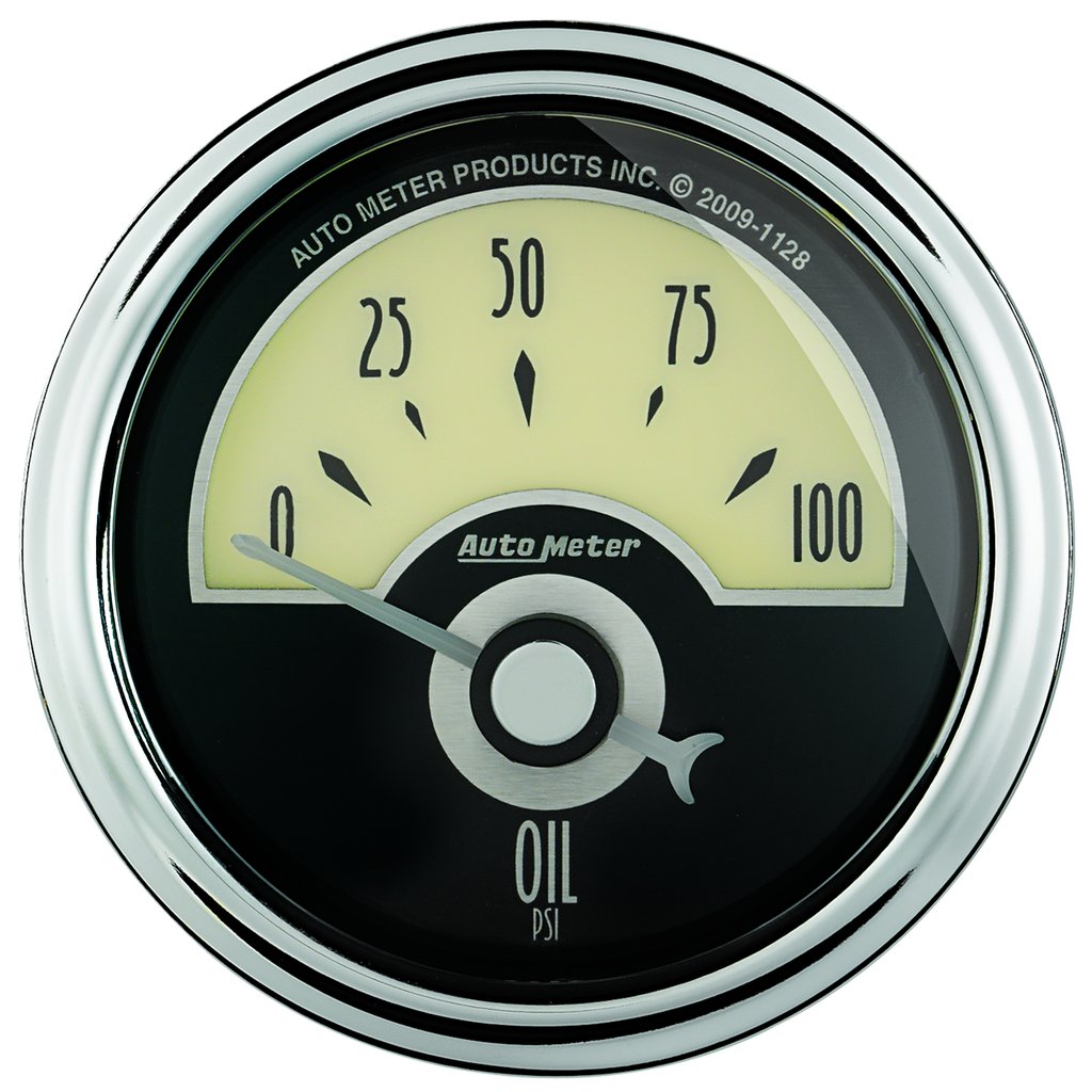 AutoMeter 2-1/16" OIL PRESSURE, 0-100 PSI, AIR-CORE, AIR-CORE, CRUISER AD