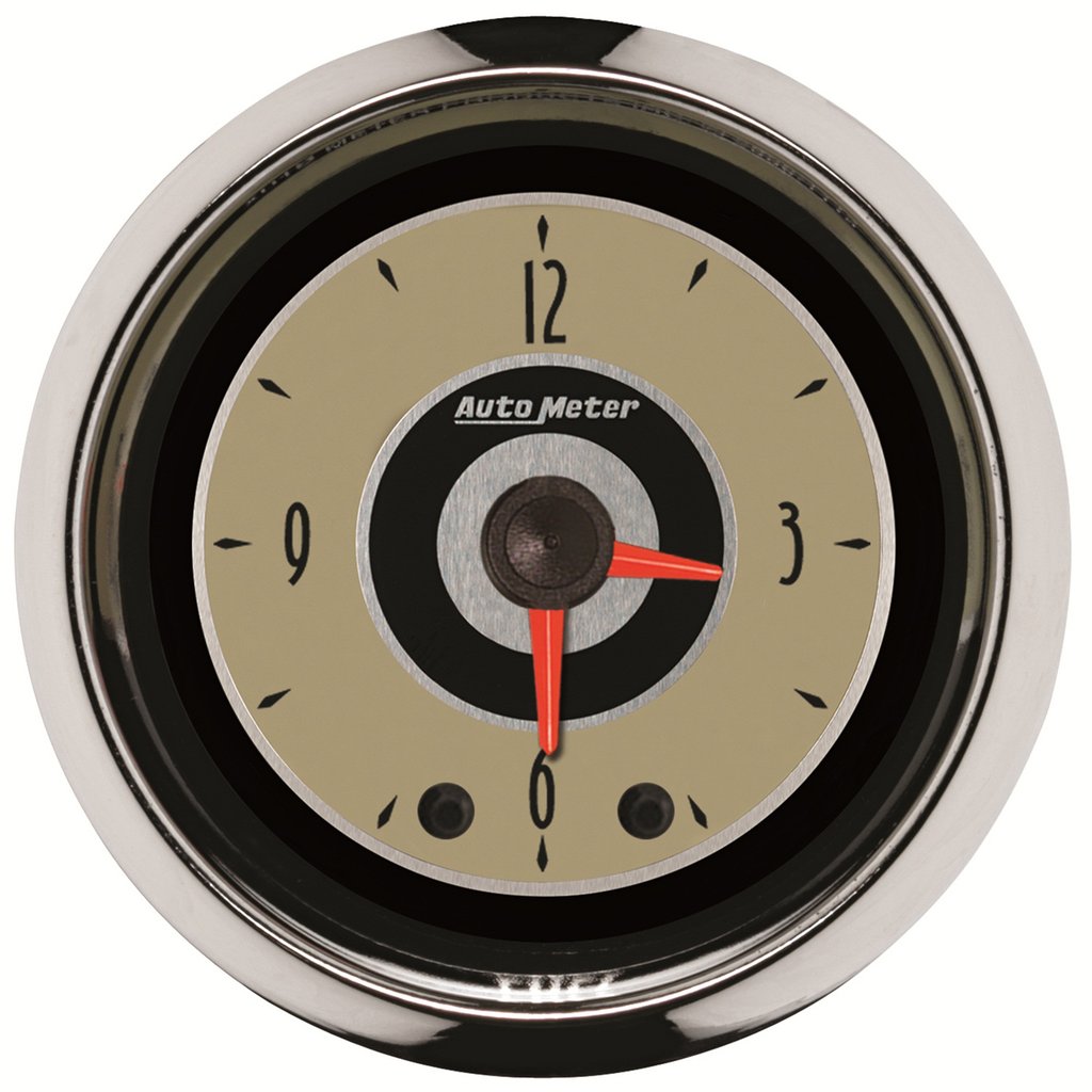 AutoMeter 2-1/16" CLOCK, 12 HOUR, CRUISER