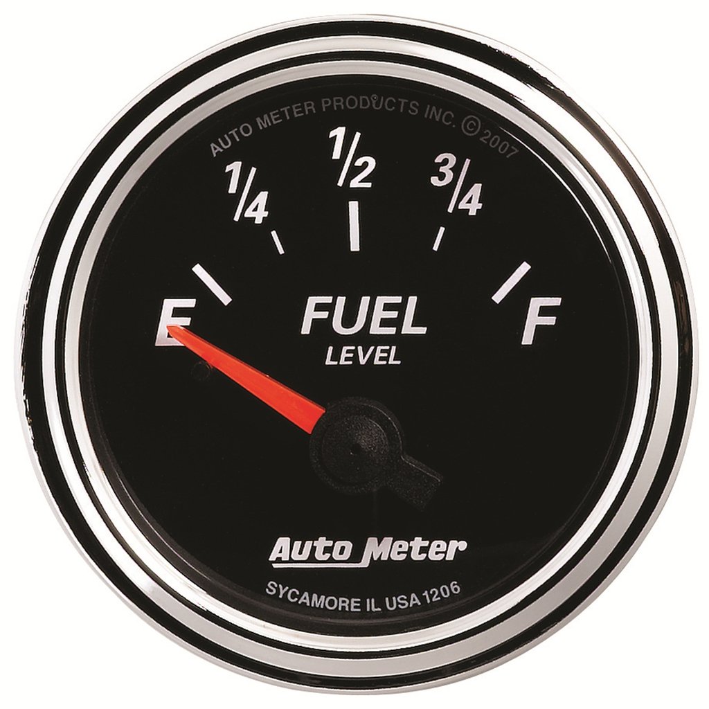 AutoMeter 2-1/16" FUEL LEVEL, 240-33 Ω, AIR-CORE, SSE, DB II