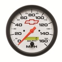 AutoMeter 5" SPEEDOMETER, 0-160 MPH, CHEVY RED BOWTIE